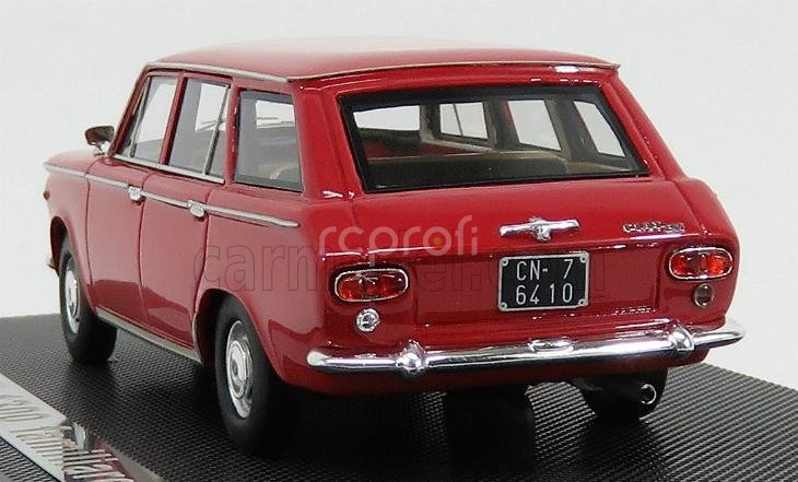 Silas Fiat 1300 Familiare 1961 1:43 Rosso Scuro - Tmavě Červená