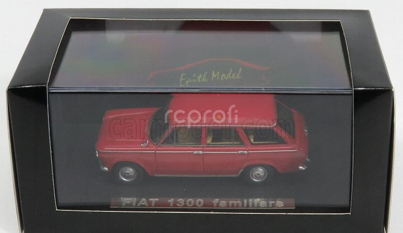 Silas Fiat 1300 Familiare 1961 1:43 Rosso Scuro - Tmavě Červená