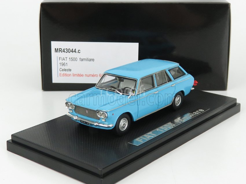 Silas Fiat 1500 Familiare 1961 1:43 Celeste - Světle Modrá