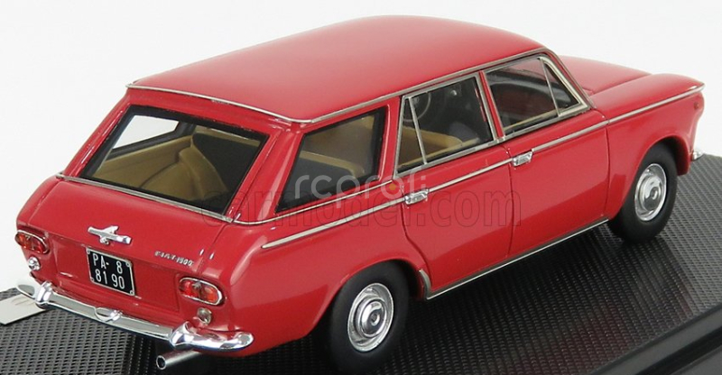 Silas Fiat 1500 Familiare 1961 1:43 Rosso Scuro - Tmavě Červená