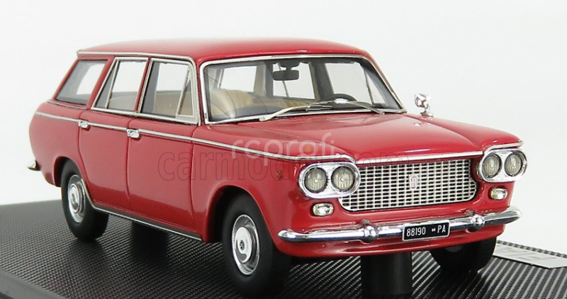 Silas Fiat 1500 Familiare 1961 1:43 Rosso Scuro - Tmavě Červená