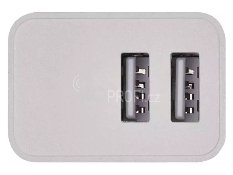 Síťový univerzální USB adaptér (zdroj) 3.1A (15W)