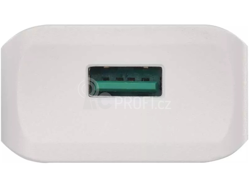 Síťový univerzální USB adaptér (zdroj) QC3.0 3A 18W