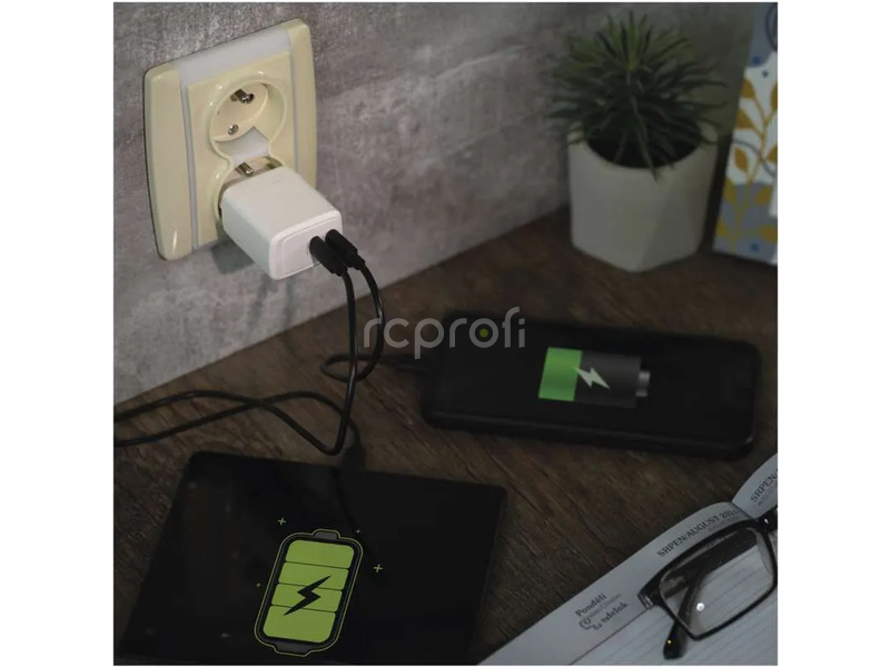 Síťový USB adaptér (zdroj) GaN PD 35W