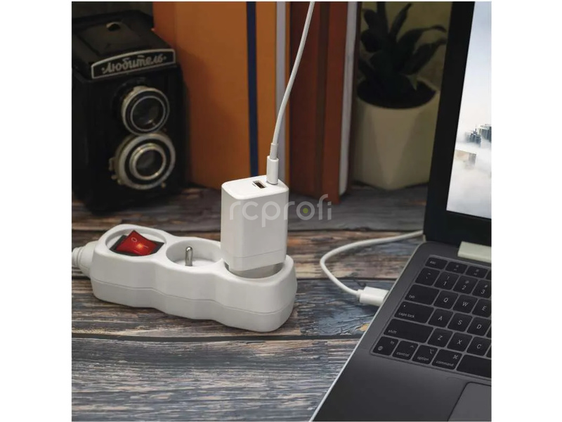Síťový USB adaptér (zdroj) GaN PD 45W