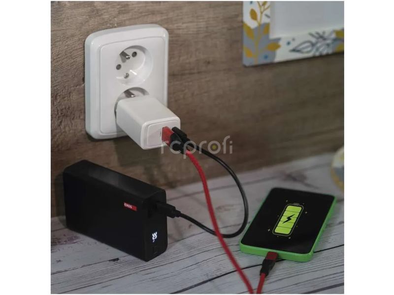 Síťový USB adaptér (zdroj) GaN PD 45W
