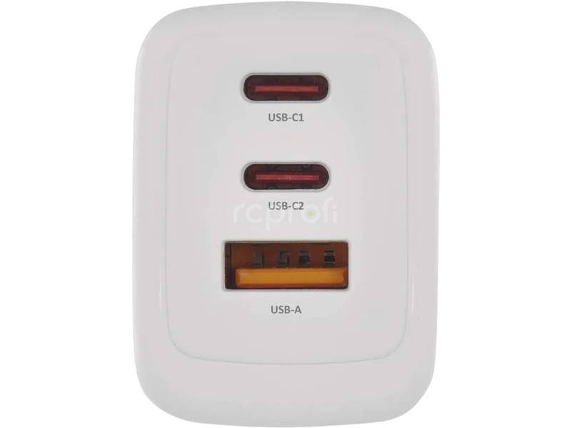 Síťový USB adaptér (zdroj) GaN PD 65W