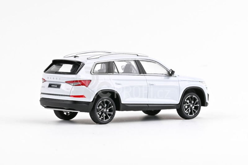 Abrex Škoda Kodiaq FL (2021) 1:43 - Bílá Moon Metalíza