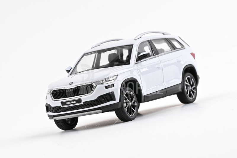 Abrex Škoda Kodiaq FL (2021) 1:43 - Bílá Moon Metalíza