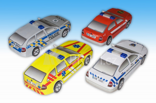Škoda Octavia 2. díl - 4 papírové modely