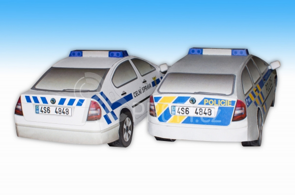 Škoda Octavia 2. díl - 4 papírové modely