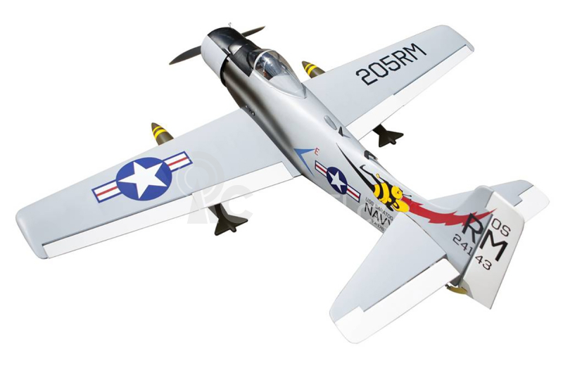 RC letadlo Skyraider Warbird 1,6m (Zatahovací podvozek) Bee