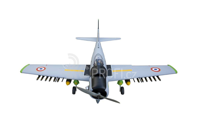 RC letadlo Skyraider Warbird 1,6m (Zatahovací podvozek) Tiger