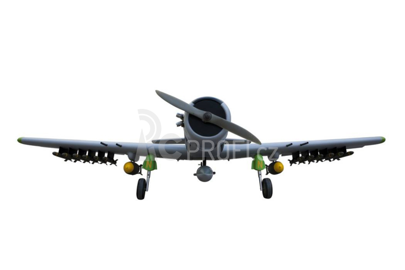 RC letadlo Skyraider Warbird 1,6m (Zatahovací podvozek) Tiger