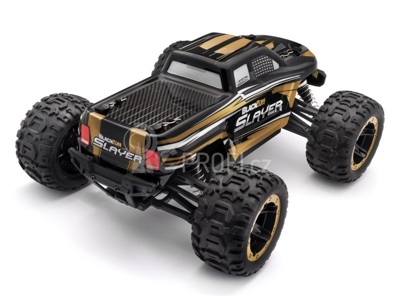 RC auto Slayer Monster Truck 1/16 RTR, zlatá