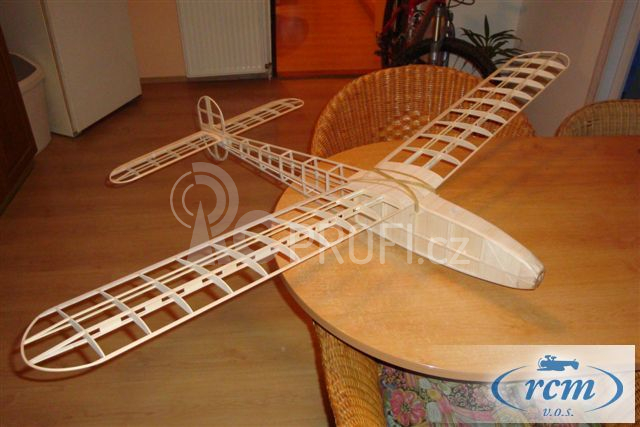 SLUKA II historický větroň rozp. 1430 mm Classic models