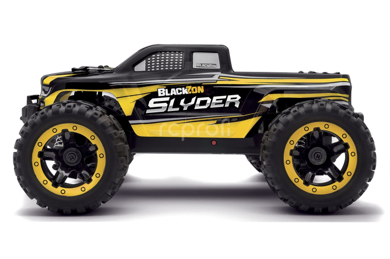RC auto Slyder MT 1/16 4WD Electric Monster Truck, žlutá
