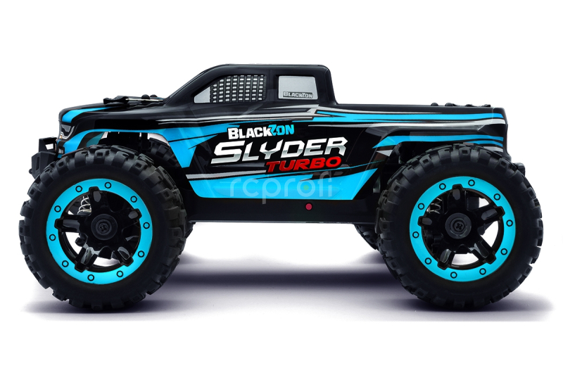 RC auto Slyder MT Turbo 1/16 4WD 2S Brushless, modrá