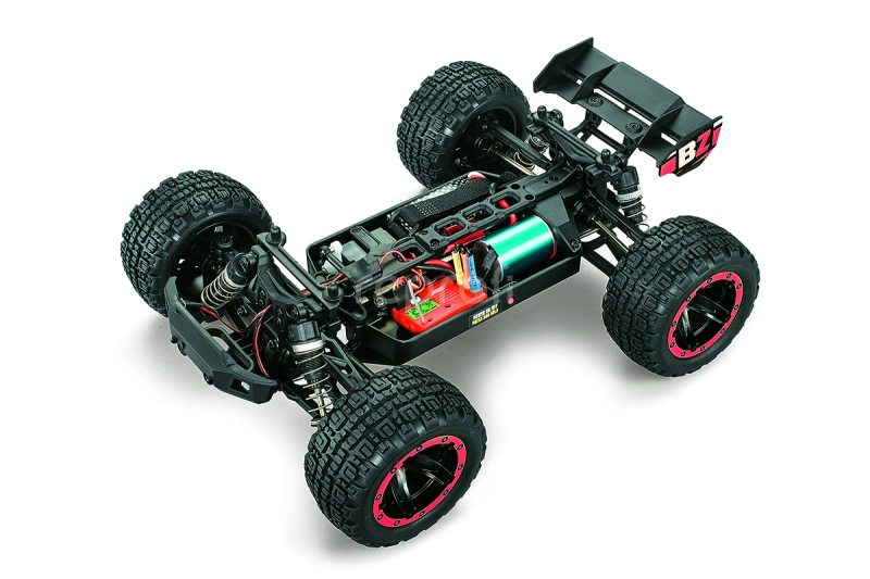 RC auto Slyder ST Turbo 1/16 4WD 2S Brushless, červená