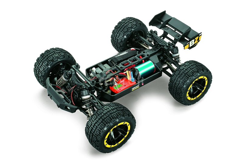 RC auto Slyder ST Turbo 1/16 4WD 2S Brushless, žlutá