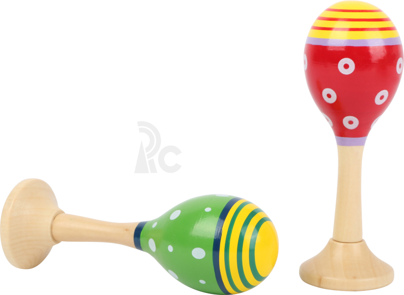 Small Foot Barevná rumba koule 1 ks červená