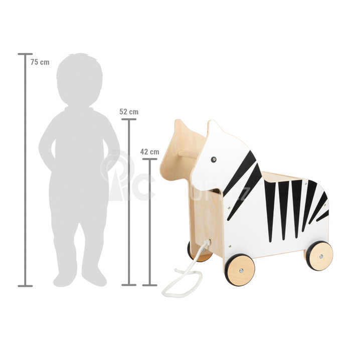 Small Foot Box na hračky Zebra „Wildlife“