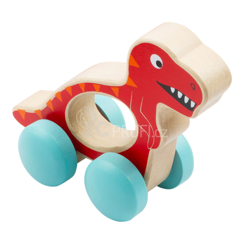 Small Foot Displej dinosaurus na kolečkách 6 ks