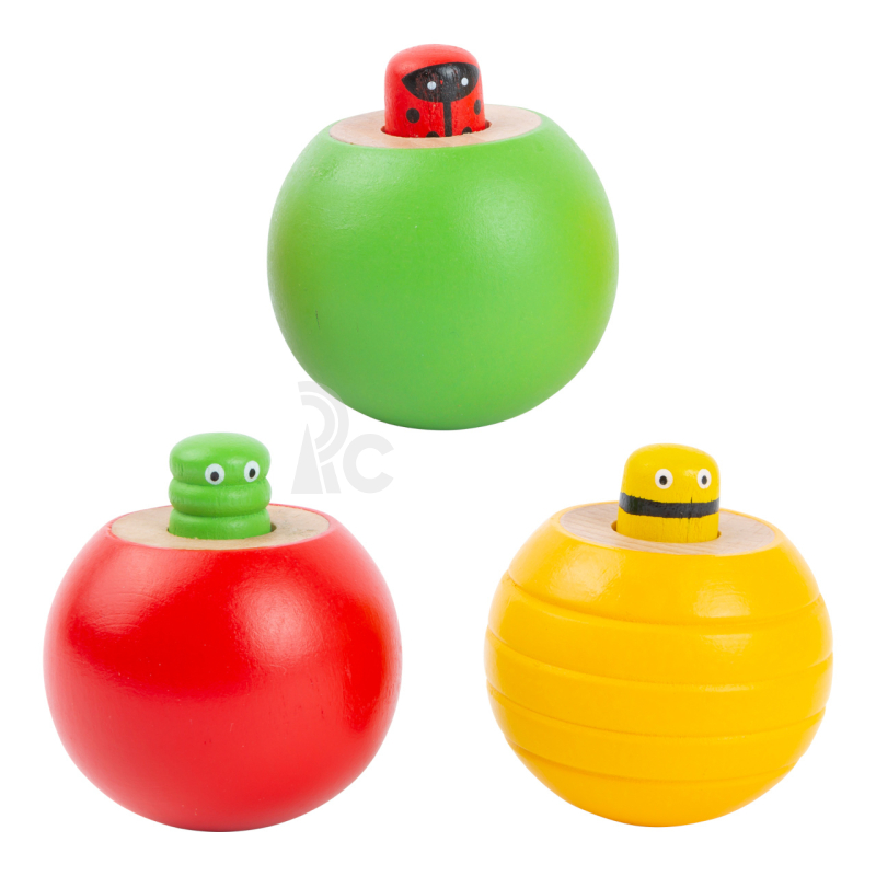 Small Foot Displej hmyzí káča se zvukem 12 ks