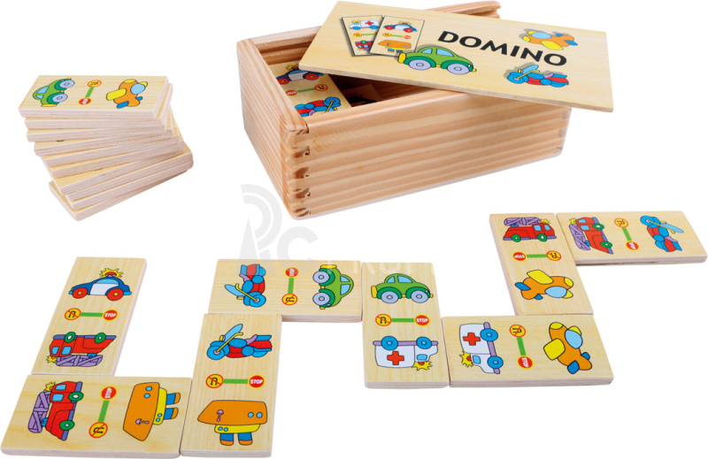 Small Foot Domino v boxu