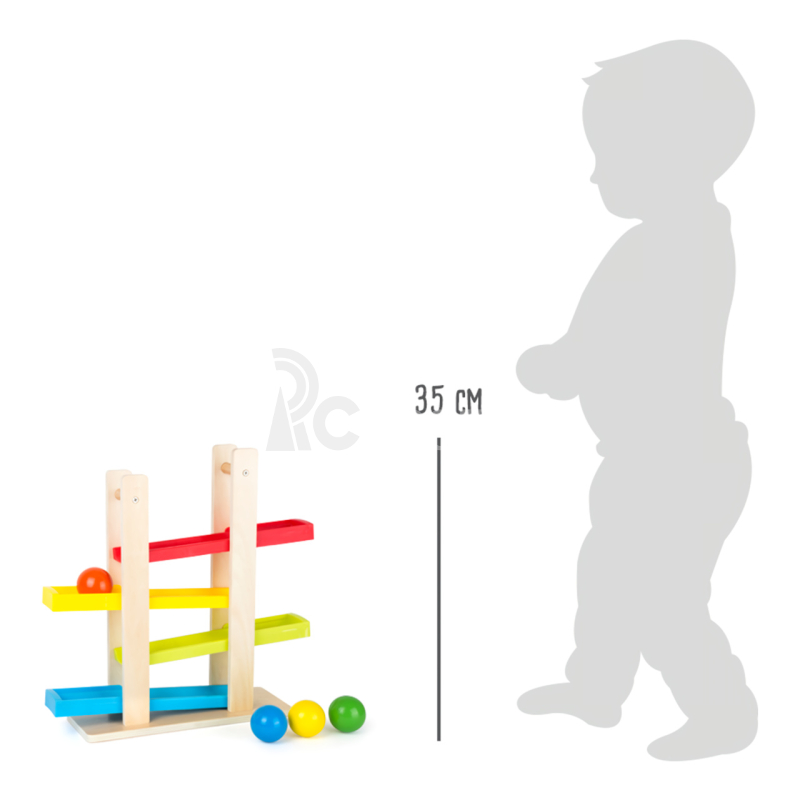 Small Foot Dřevěná kuličková dráha Compact