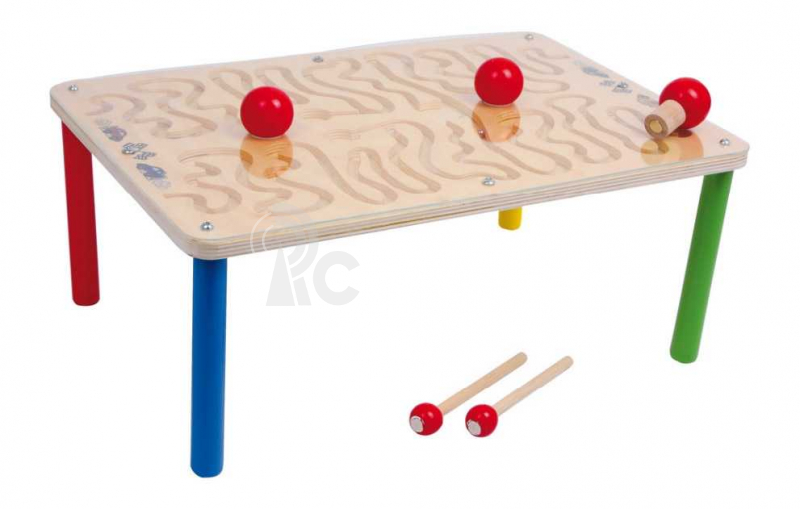 Small Foot Dřevěná motorická hra Stůl hra s magnety