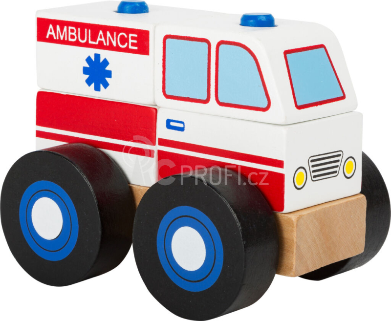 Small Foot Dřevěná skládací ambulance