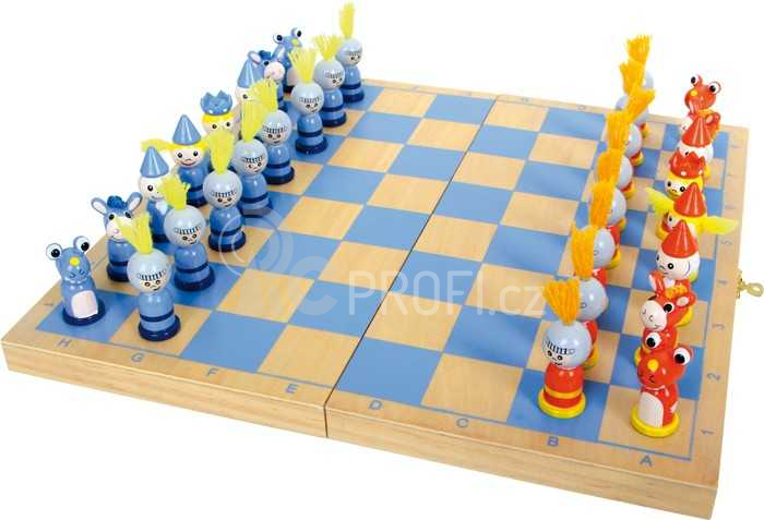 Small Foot Dřevěné hry šachy rytíř