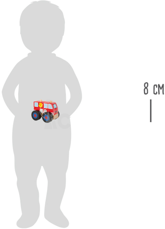 Small Foot Dřevěné skládací auto hasiči