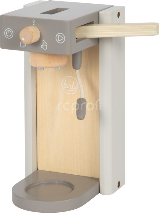 small foot Dřevěný kávovar s příslušenstvím Tasty šedý
