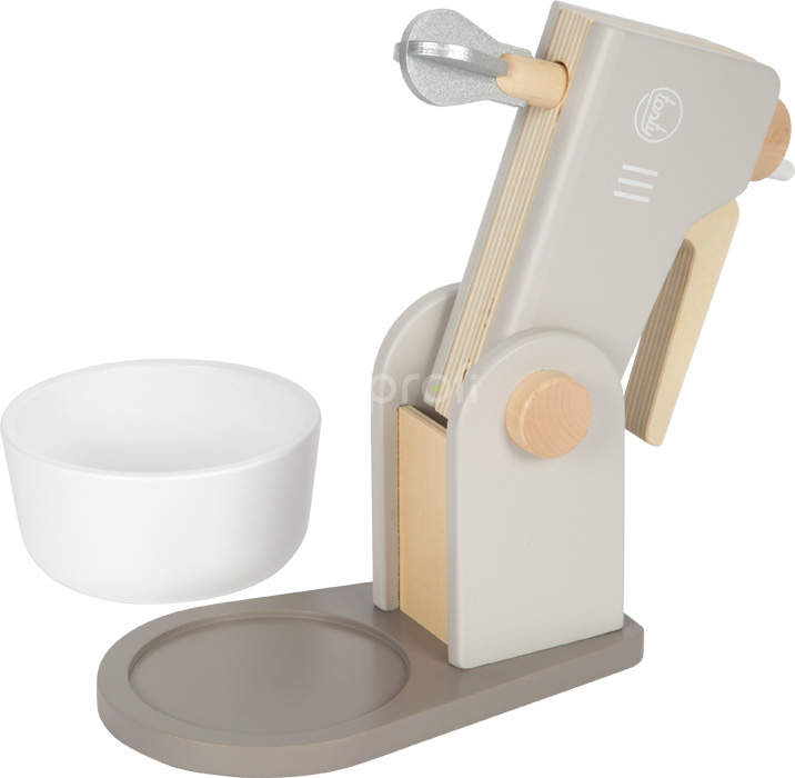 small foot Dřevěný kuchyňský robot 2 v 1  Tasty šedý