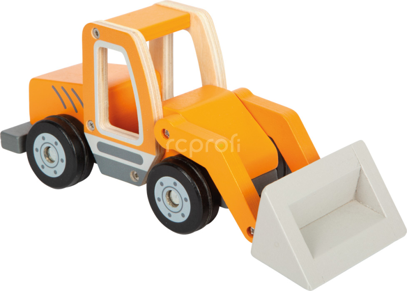 small foot Dřevěný nakladač s lopatou