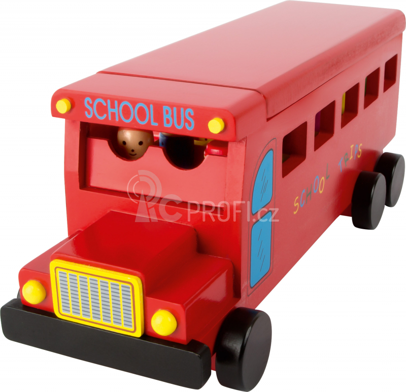 Small Foot Dřevěný školní  autobus