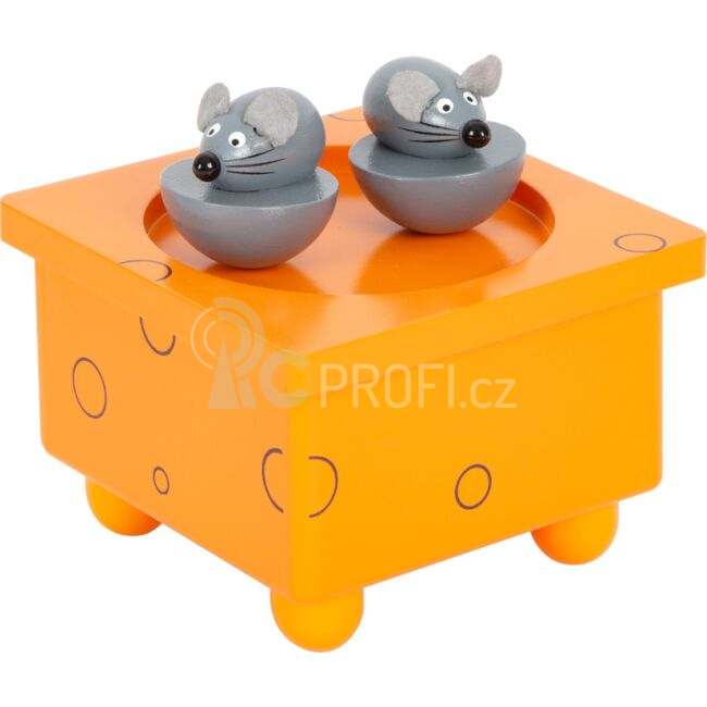 small foot Hrací skříňka Tančící myši - poškozený obal