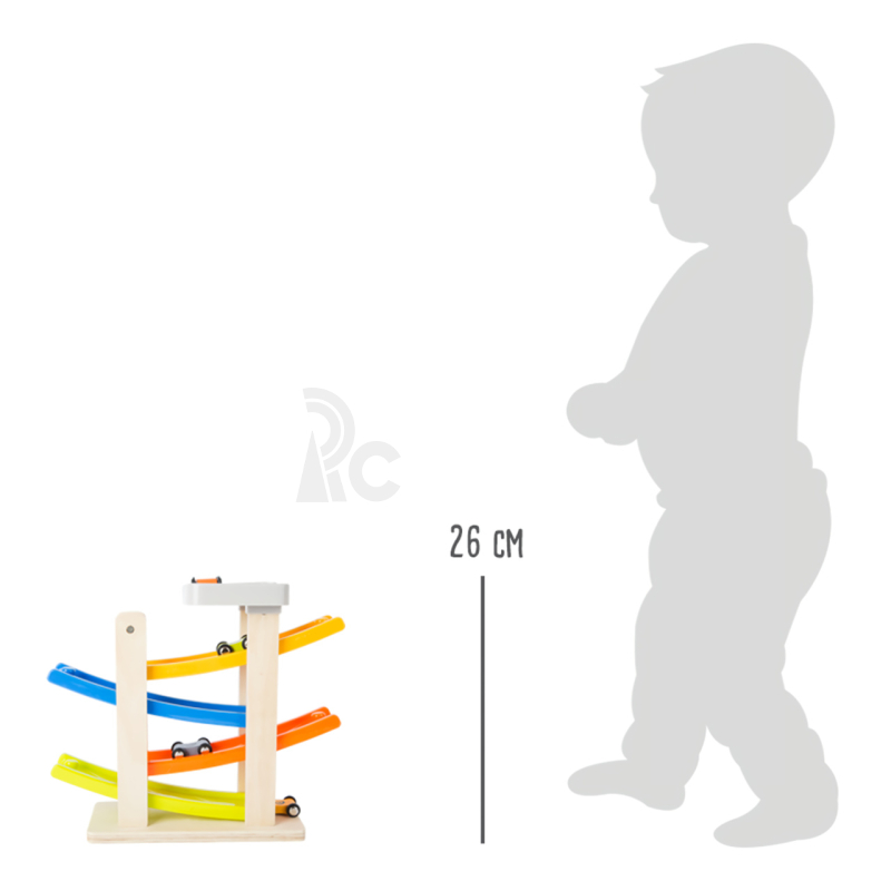 Small Foot Klip klap dráha s 4 autíčky poškozený obal