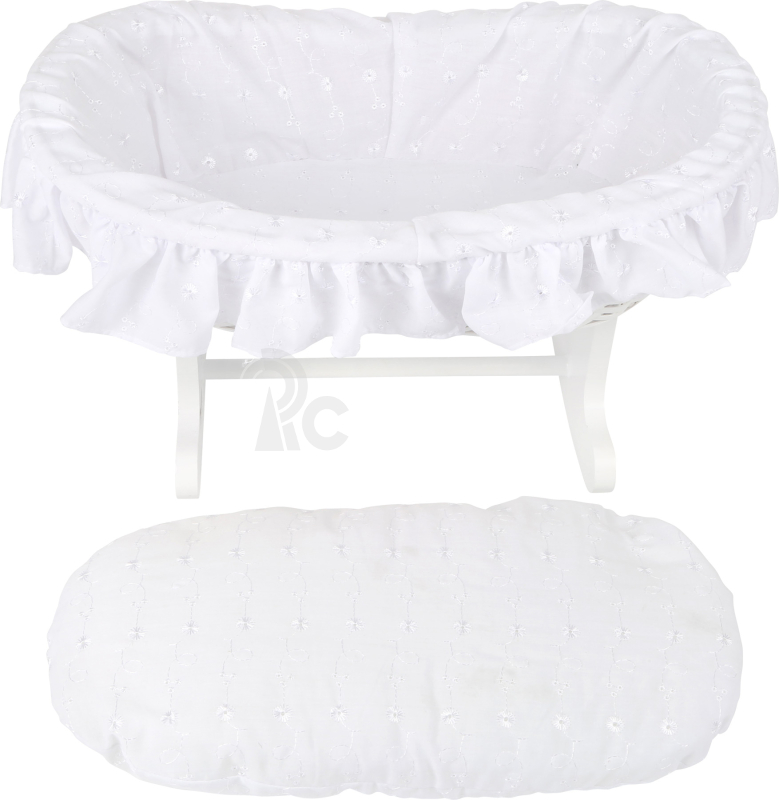 Small Foot Kolébka pro panenky Bassinet bílá