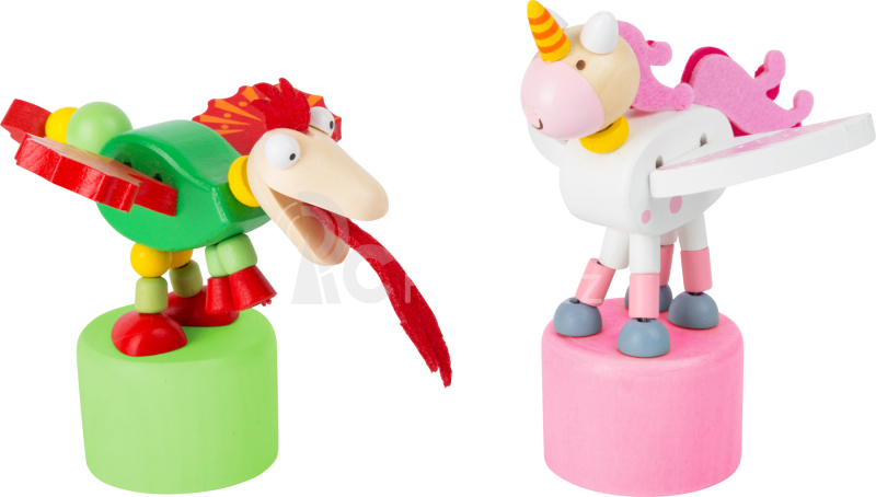 Small Foot Mačkací figurka 1 ks Jednorožec