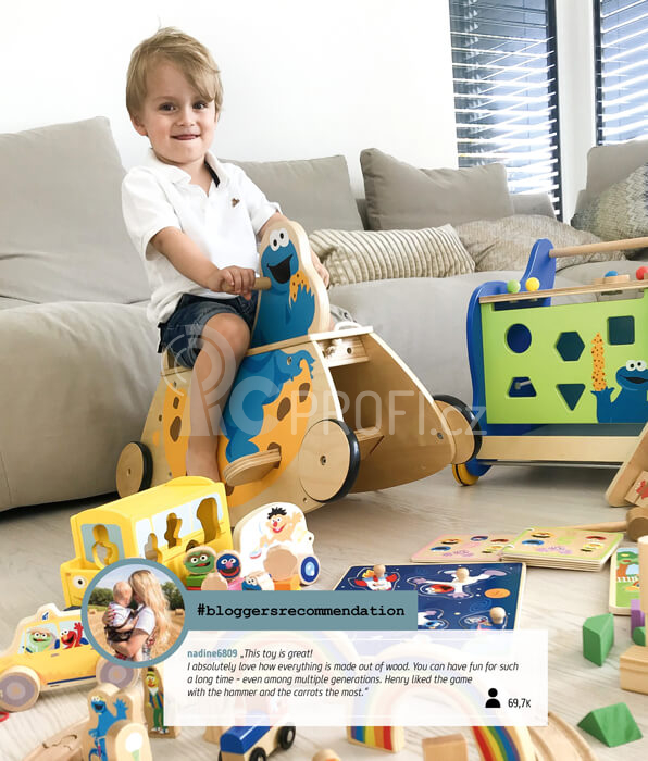 Small Foot Motorická kostka Sezame otevři se! poškozený obal