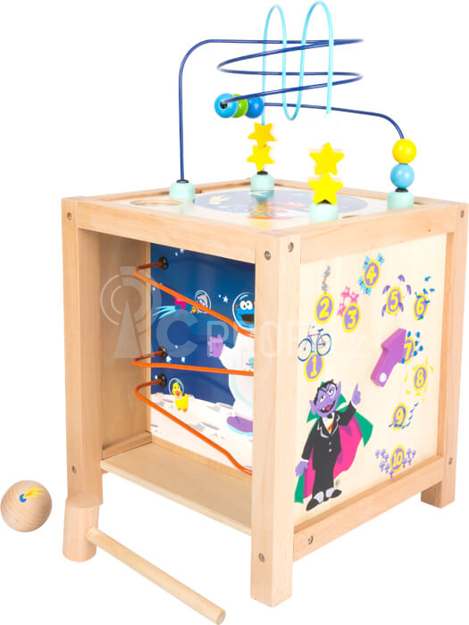 Small Foot Motorická kostka Sezame otevři se! poškozený obal