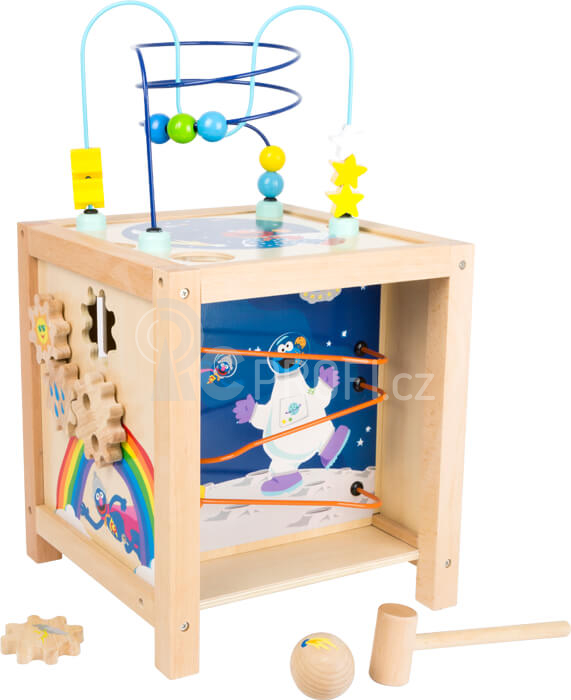 Small Foot Motorická kostka Sezame otevři se! poškozený obal