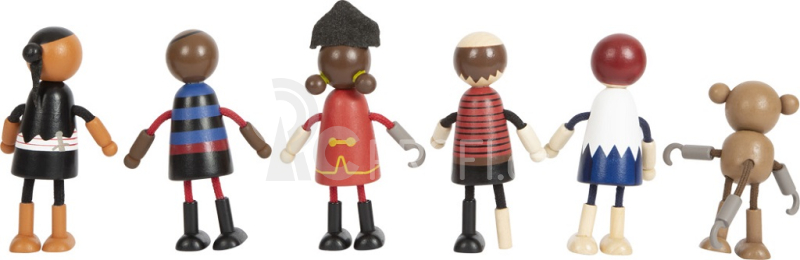 Small Foot Ohebné panenky pirátské figurky