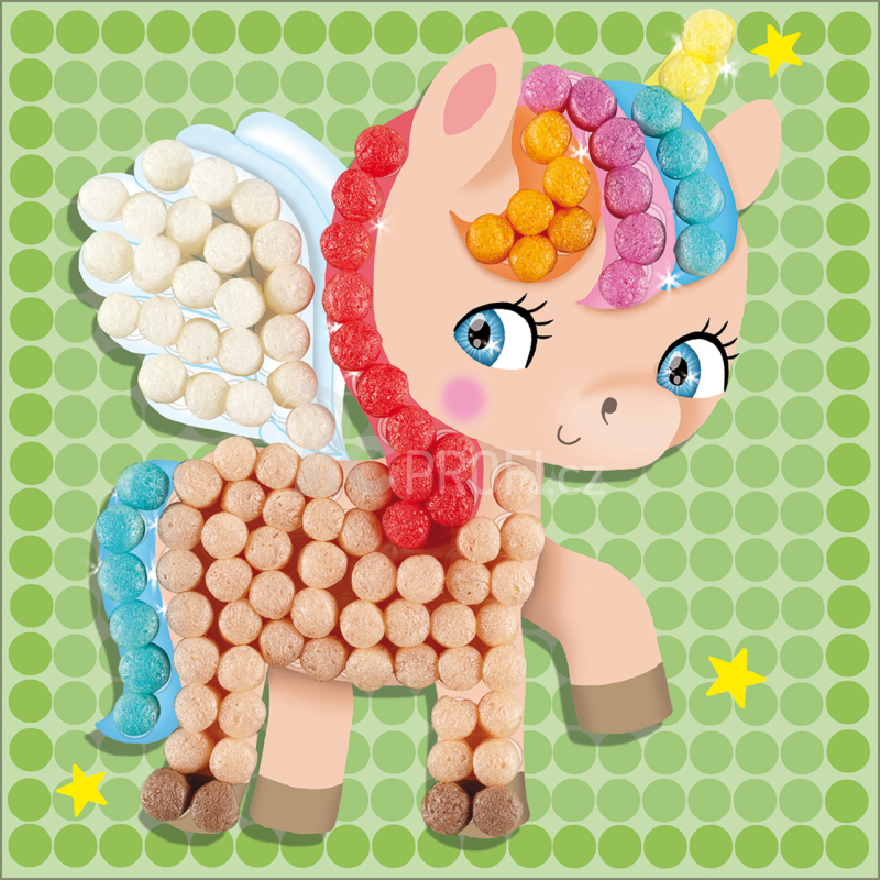 Small Foot PLAYMais® Mosaika jednorožec - poškozený obal