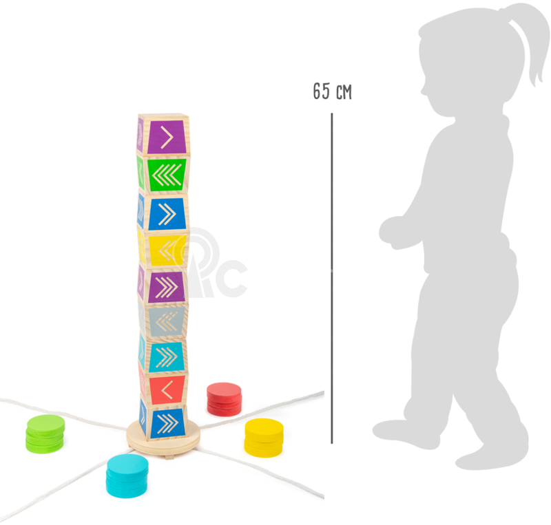 Small Foot Shoď nejvyšší kostku