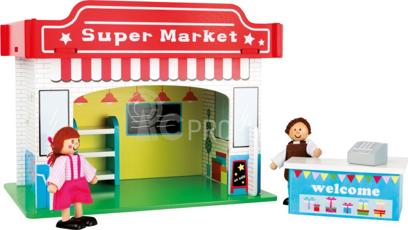 Small Foot Supermarket s příslušenstvím