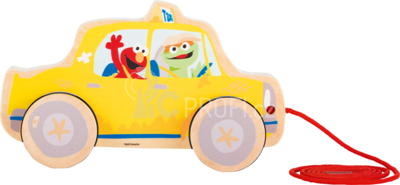 Small Foot Tahací taxi Sezame otevři se!